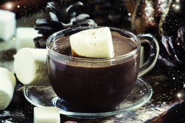 Çikolatalı Mus bir Noel dekorasyonu