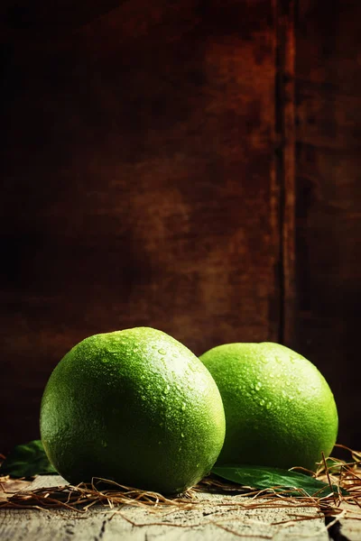 Солодкий, зелений грейпфрут або помело — стокове фото