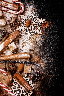 Noel mulled şarap için baharat