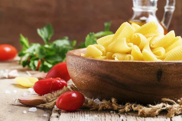 Castellane torkad pasta — Stockfoto