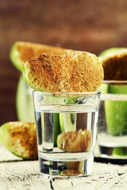 Alkollü kokteyl hızlı vanilya atış 