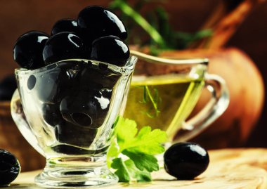 İspanyolca Siyah Zeytin ve zeytin yağı