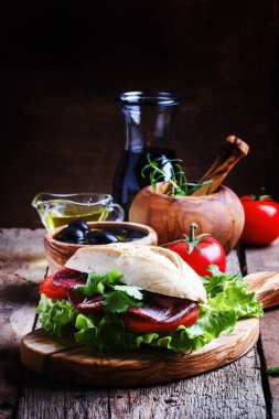 Buğday topuz sandviç 