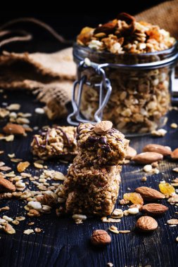 Mısır gevreği müsli barlar