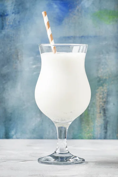 Milchshake mit Eis — Stockfoto