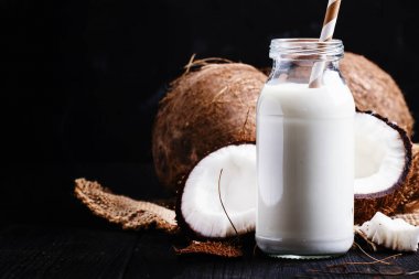 Hindistan cevizi sütü, rustik tarzı