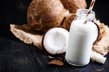 Hindistan cevizi sütü, rustik tarzı