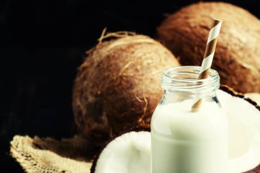 Hindistan cevizi sütü, rustik tarzı