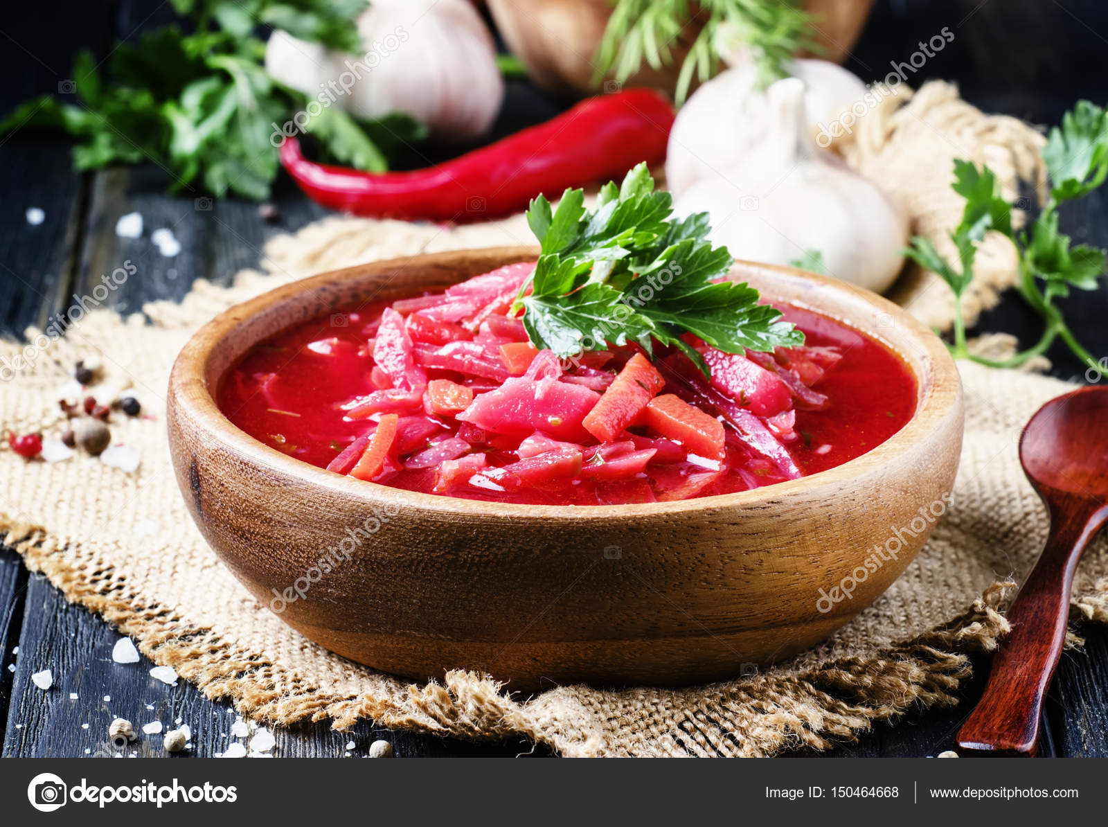Kırmızı lahana lezzetli borsch Kırmızı lahana lezzetli borsch