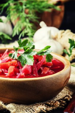 Pancar sebze çorbası