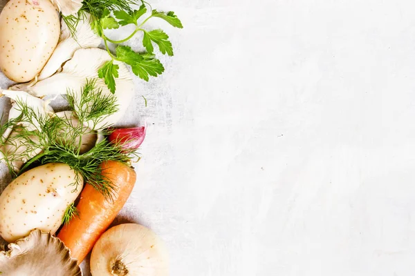 Food background, top view — Stock Photo, Image