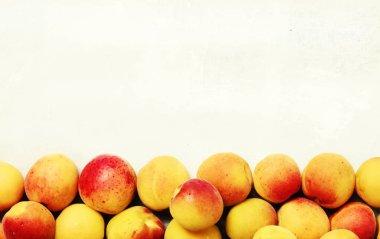 Yaz beyaz gıda arka plan