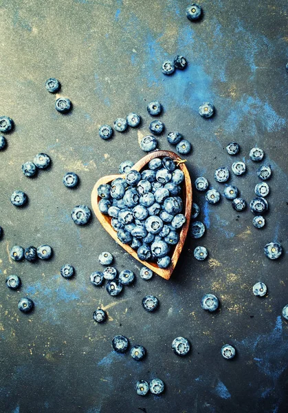 Reife Garten-Blaubeeren — Stockfoto