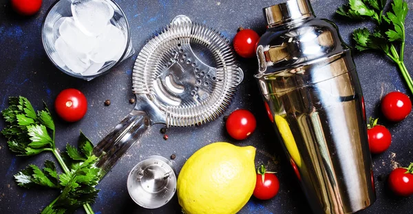 Hazırlık bllody için malzemeler mary 