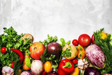 Gıda arka plan, vejetaryen kavramı 