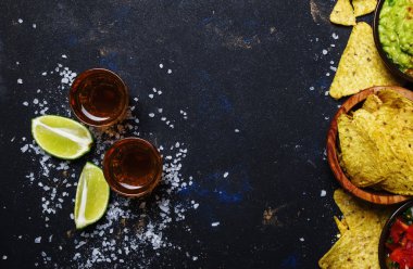 Meksika yemeği konsepti