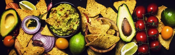 Conceito de comida mexicana — Fotografia de Stock