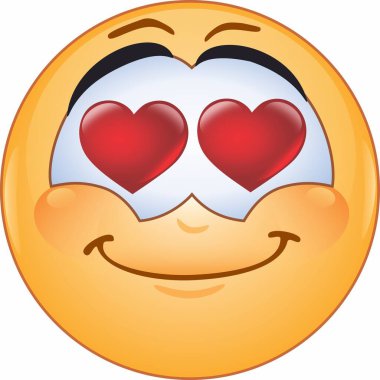 Sevgi dolu turuncu bir gülümseme.