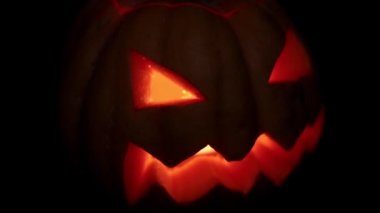 Kötü kabak Jack Halloween.