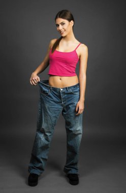 kilo kaybetmiş kızı