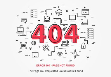 Datacenter 404 hata sayfası