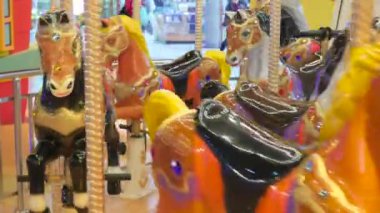 Novosibirsk, Rusya Federasyonu - Ekim 15,2016: çocuk eğlenin ve having fun