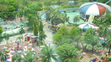 Bangkok, Tayland - Mart 20,2017: eğlence parkı ve eğlence