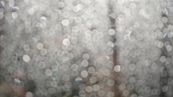 Rain drops on glass. Blur — Stock Video
