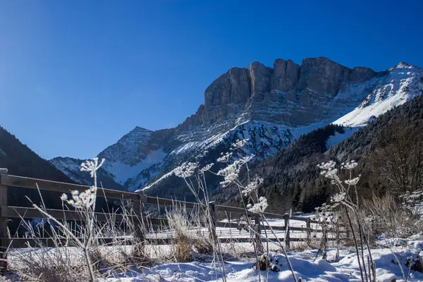 Alpler, dağ, Gress en vercors, Fransa