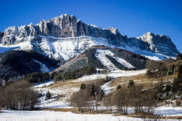 Alpler, dağ, Gress en vercors, Fransa