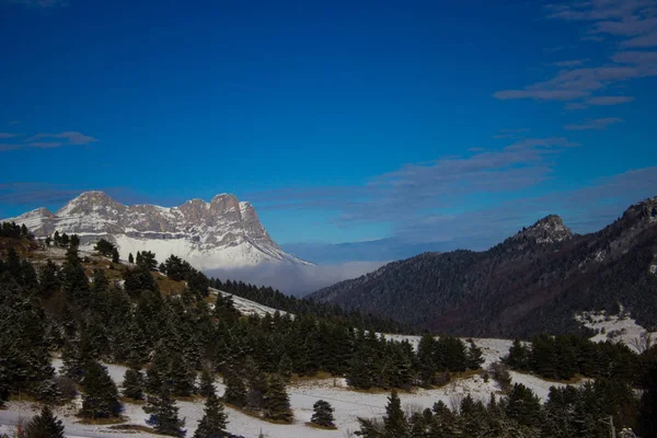 Alpler, dağ, Gress en vercors, Fransa