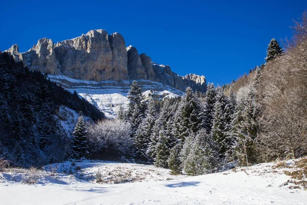 Alpler, dağ, Gress en vercors, Fransa