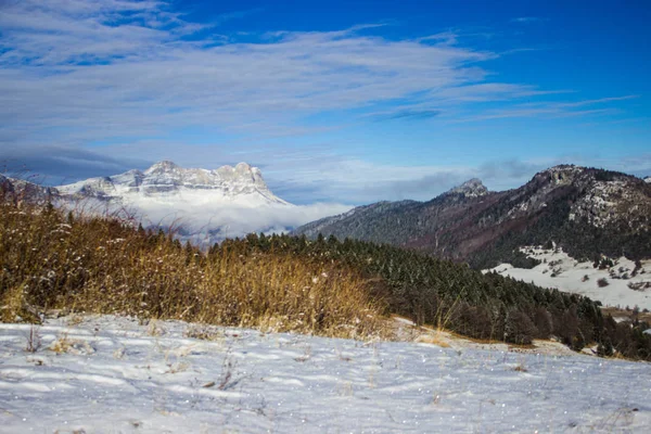 Alpler, dağ, Gress en vercors, Fransa