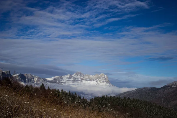 Alpler, dağ, Gress en vercors, Fransa