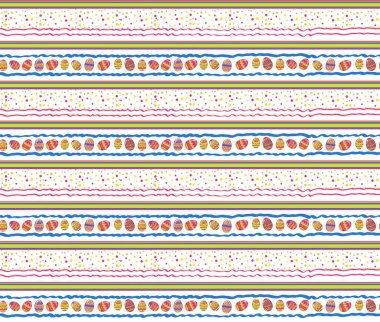 Eğlenceli bir şekilde Paskalya yumurtaları.