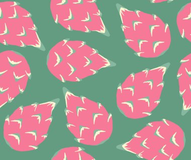 Ejderha meyvesi amaçsız desen