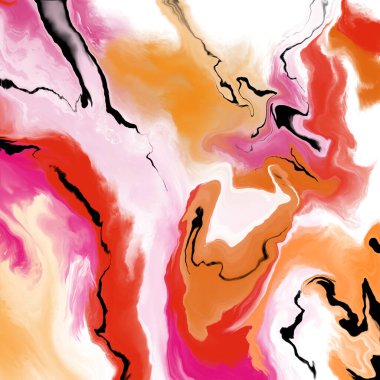 Soyut resim, modaya uygun bir arkaplan olarak kullanılabilir