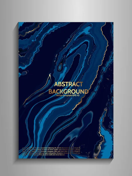 Soyut resim, duvar kağıtları, posterler, kartlar, davetiyeler ve web siteleri için modaya uygun bir Mavi mermer ve altın soyut doku olarak kullanılabilir. Modern sanat eserleri. Mermer efekt boyası. Karışık pembe, beyaz, altın