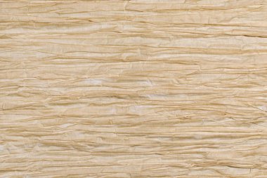 Buruşuk hafif kahverengi kağıt textur