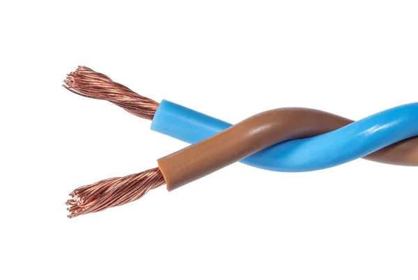 Bükülmüş elektrik kabloları kapanıyor.
