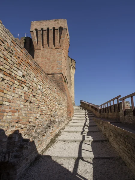 Brisighella, entrance path to the castle — Stock fotografie