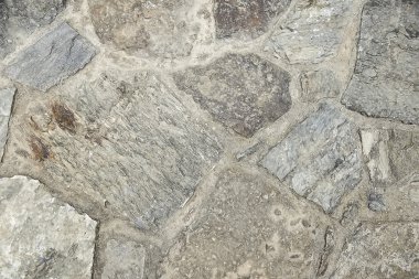 Eski gri taş duvar arka plan dokusu