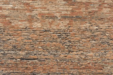 Eski kırmızı tuğla duvar arkaplan dokusu