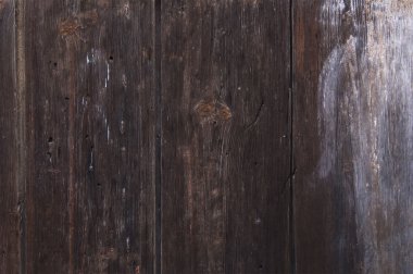 Eski koyu ahşap duvar arka plan dokusu