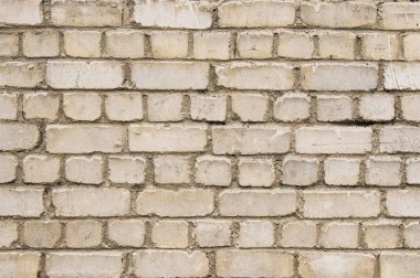 Eski bej tuğla duvar arka plan dokusu