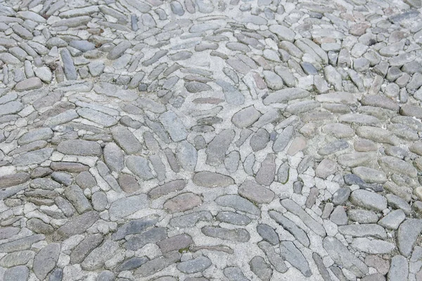 Old grey stone pavement  background texture — Stock Photo, Image