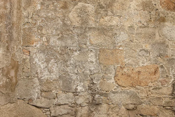 Old beige stone wall background texture — Stock Photo, Image