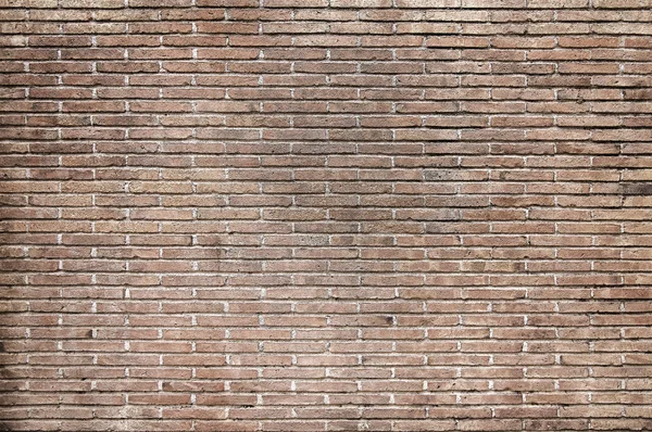 古い赤レンガの壁の背景テクスチャ — ストック写真