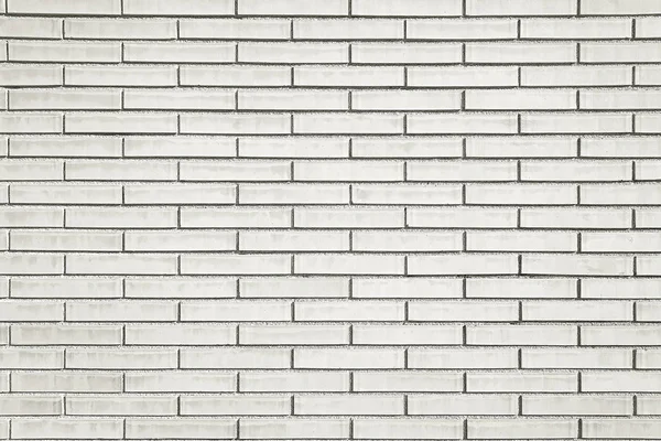 Nové šedé cihlová zeď texturu pozadí — Stock fotografie