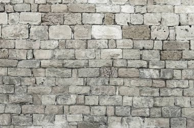 Eski gri taş duvar arka plan dokusu